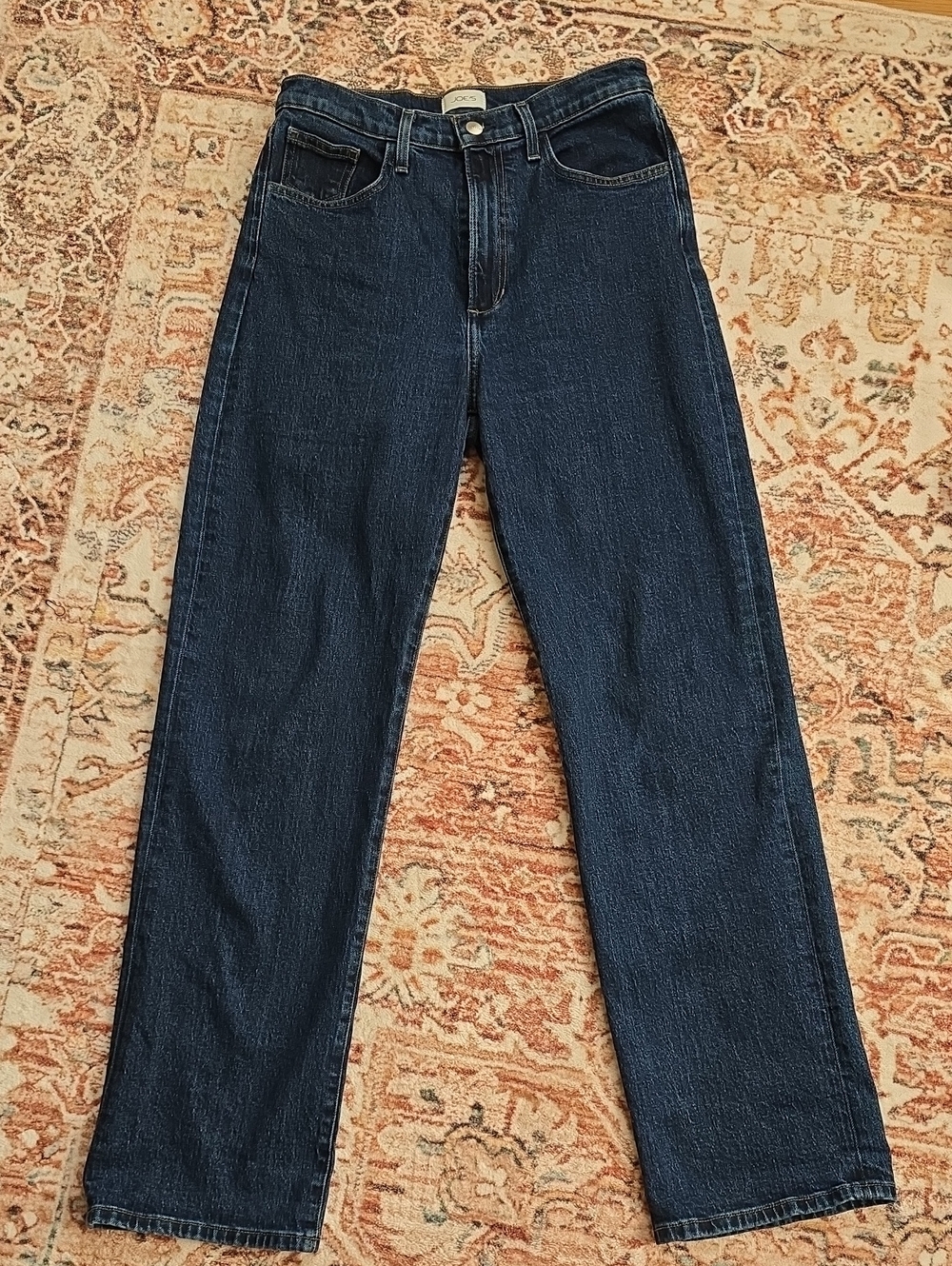 Joe's Jeans Women's The Margot Straight-Leg Dark Blue Denim Size 29